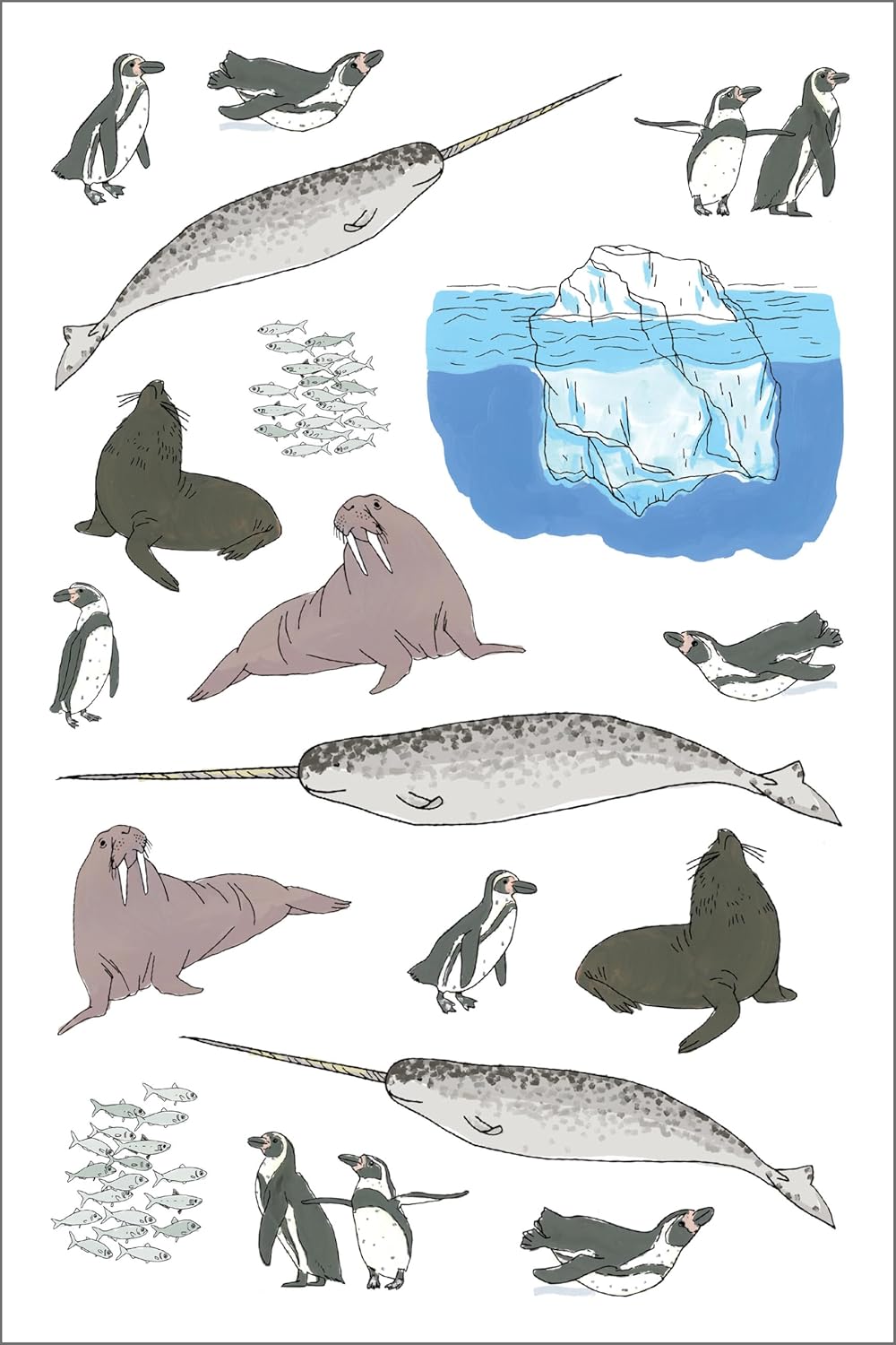 Fans can't get enough of Julia Rothman's acclaimed illustrations from her best-selling book, Ocean Anatomy, and now they can put them anywhere they want with more than 750 stickers depicting birds, fish, lobsters, snails, sharks, jellyfish, and much more.
Author: Rothman, Julia
PubDate: 44775
Number of Pages: 56
Dimensions: 9 in H | 6 in W | 0.4 in T | 0.4 lb Wt
Publisher Name: Storey Publishing, LLC
Format Description: Paperback