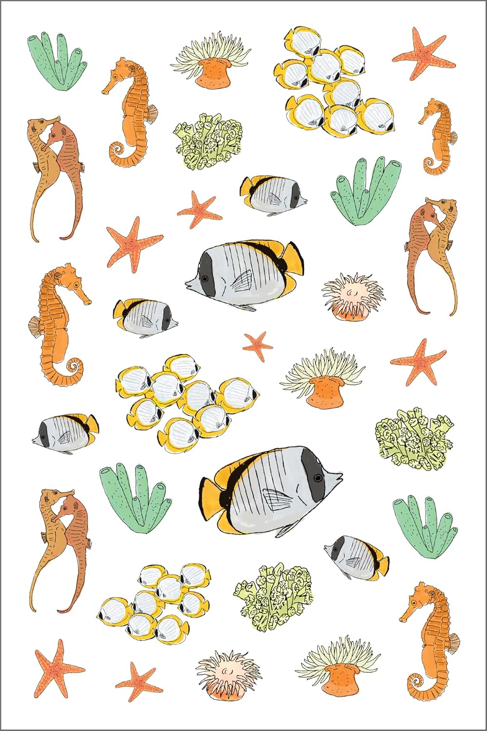 Fans can't get enough of Julia Rothman's acclaimed illustrations from her best-selling book, Ocean Anatomy, and now they can put them anywhere they want with more than 750 stickers depicting birds, fish, lobsters, snails, sharks, jellyfish, and much more.
Author: Rothman, Julia
PubDate: 44775
Number of Pages: 56
Dimensions: 9 in H | 6 in W | 0.4 in T | 0.4 lb Wt
Publisher Name: Storey Publishing, LLC
Format Description: Paperback