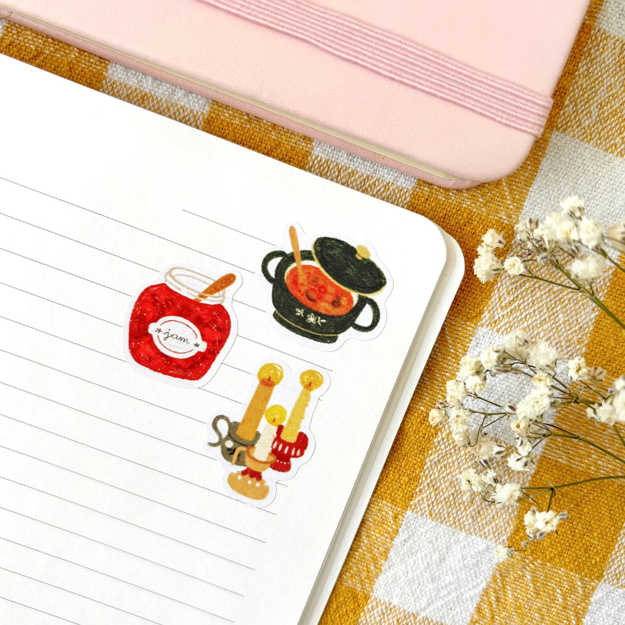 A sticker sheet full of cute little stickers perfect for planners, journals, or scrapbooking ❤