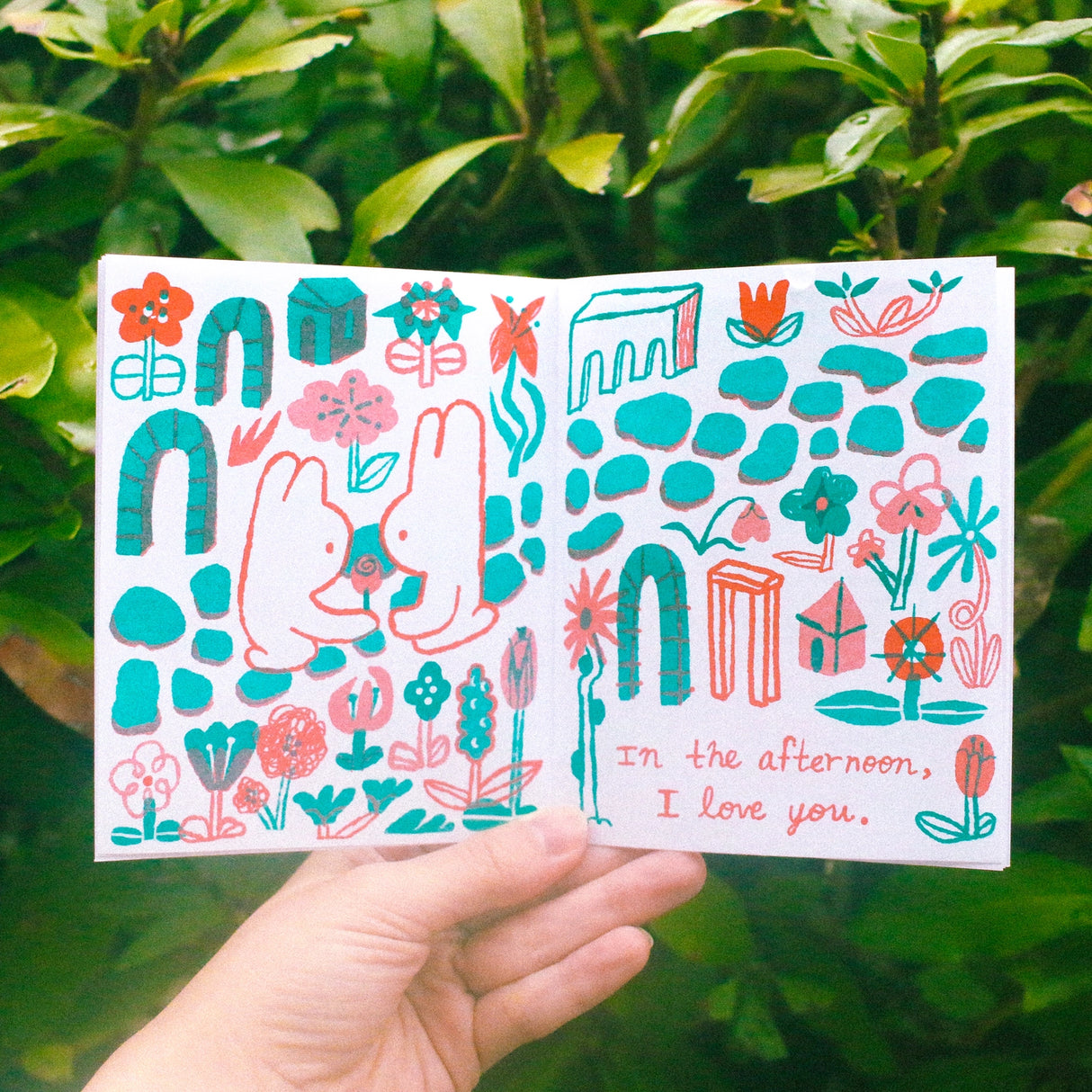 Odd Rabbits - I Love You Dearly Mini Riso Zine