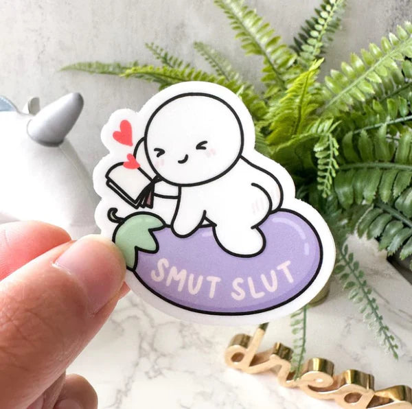 Once More With Love - Smut Slut Vinyl Sticker
Our new collection of smutty stickers for my smut loving munchkin friends!