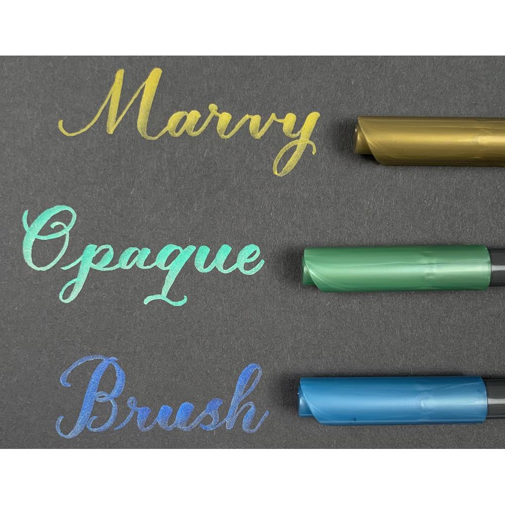 Uchida Opaque Brush Maker Metallic 6/Pkg