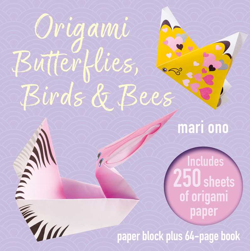 Take a step into the mindful, calming world of butterflies, birds, and bees with this 64-page project book and 250 sheets of origami paper.
Explore the best that nature has to offer with 250 sheets of specially-designed printed paper and a 64-page instruction book that guides you step-by-step through 15 wonderful paper projects. From penguins, pelicans, and puffins to three different butterflies at varying difficulties of construction, you're spoilt for choice on where to start!
The friendly critters can