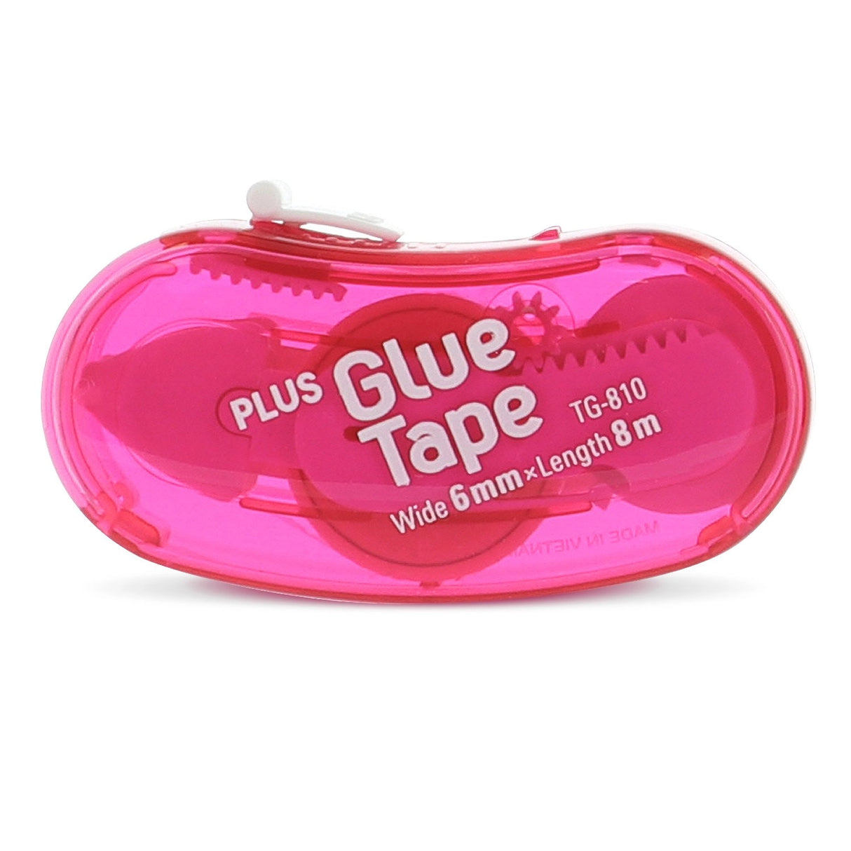 The Bean is a compact, easy-to-use glue tape perfect for your adhesive needs. With its strong adhesion, this permanent glue tape ensures your projects stay secure.
The retractable tape head and cover are designed to protect the glue tip when not in use, keeping it clean and ready for your next application.
Whether you're a student or a professional, this glue tape is a perfect addition to your supplies. its compact size makes it easy to throw in a drawer or carry with you anywhere ensuring you have