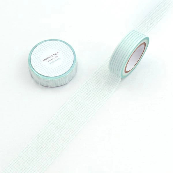 This is a masking tape with an original PAPIER PLATZ design. Add a creative touch to any project with this beautiful soft color grid washi tape! Perfect for crafts, journaling, snail mail, and more.
Size: 15mm x 10m
Made in Japan
