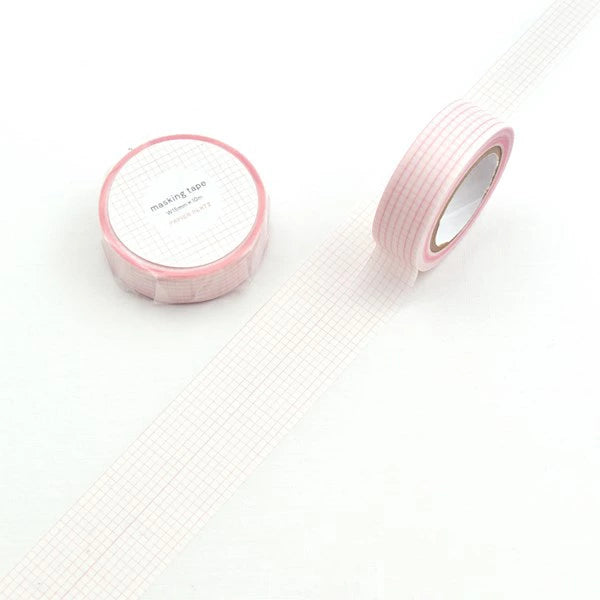 This is a masking tape with an original PAPIER PLATZ design. Add a creative touch to any project with this beautiful soft color grid washi tape! Perfect for crafts, journaling, snail mail, and more.
Size: 15mm x 10m
Made in Japan