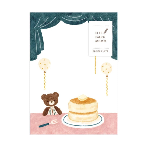 These memo pads are designed by illustrator Nakauchi Waka.
Fun memo notes for any and every occasion! Use these memo notes every day on planners, cards, photo album, frames, gift wrap, stationery, scrapbook pages, lunch bags, calendars and more to personalize your world.
W75mm x H105mm
5 designs x 10 sheets each (50 sheets in total)
Country of manufacture: Japan
Material / component: Paper