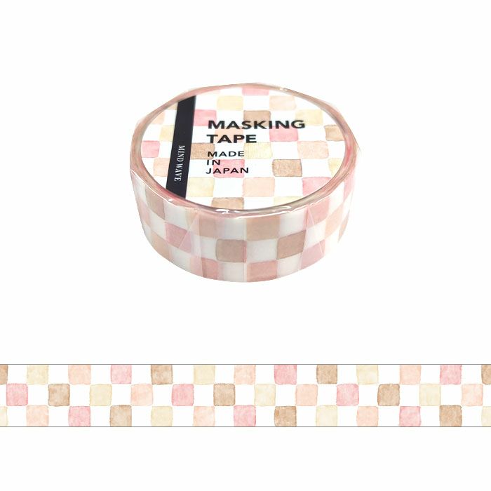 This is a standard masking tape with a width of 15 mm.
The lineup has increased to the popular plaid pattern.
Because it is simple, it is finished with a design full of care.
Width 15mm × Length 5m
Material: Washi paper
Includes 1 roll of washi