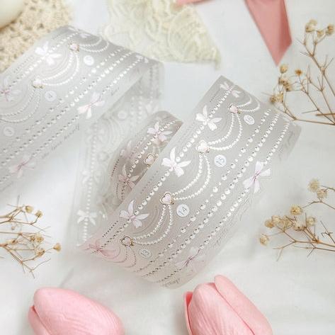 leelajournal Pearly Strings Pet Tape (Pre-Cut) Matte