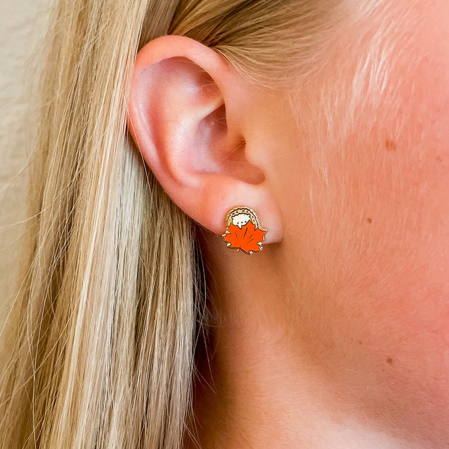 Peek-A-Boo Autumn Earrings