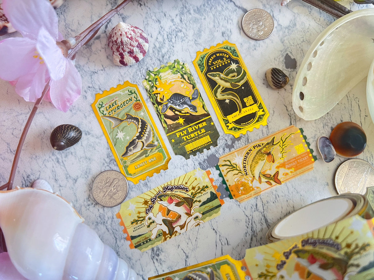 Peggy is an illustrator, designer and Background Painter in TV animation specializing in vibrant colorful drawings and gold foil. Her work is inspired by Chinese folklore imagery she grew up with and wishes to spread her interpretation of her culture. She also has a great fondness for the ocean and all marine life, and hope to spread the love for all water dwelling creatures.