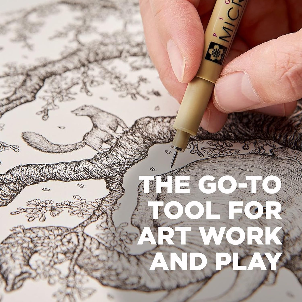 Bolígrafos Sakura Pigma Micron 005, 0,2 mm, paquete de 6