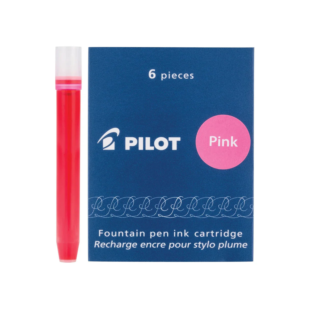 Namiki fountain pen ink cartridges are created using the highest standards and variations of color. Each hue provides an intense depth of color and consistency, rendering the highest performance from your most treasured fountain pens. Enjoy the rich colors of Japan with every stroke. For every creative endeavor, namiki provides the ultimate writing tool.
Each box includes 6 cartridges