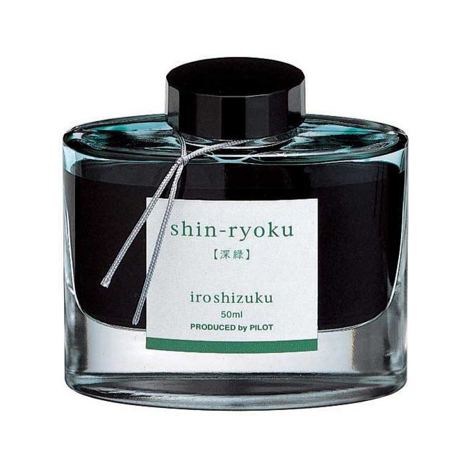 Pilot Iroshizuku 50ml Ink Bottle - Shin-Ryoku