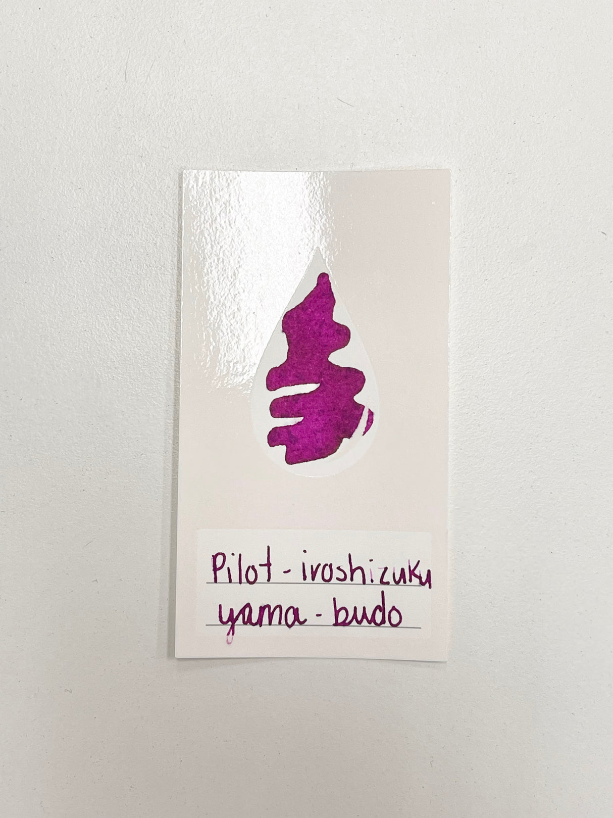 Pilot Iroshizuku Ink Bottle - Yama-Budo