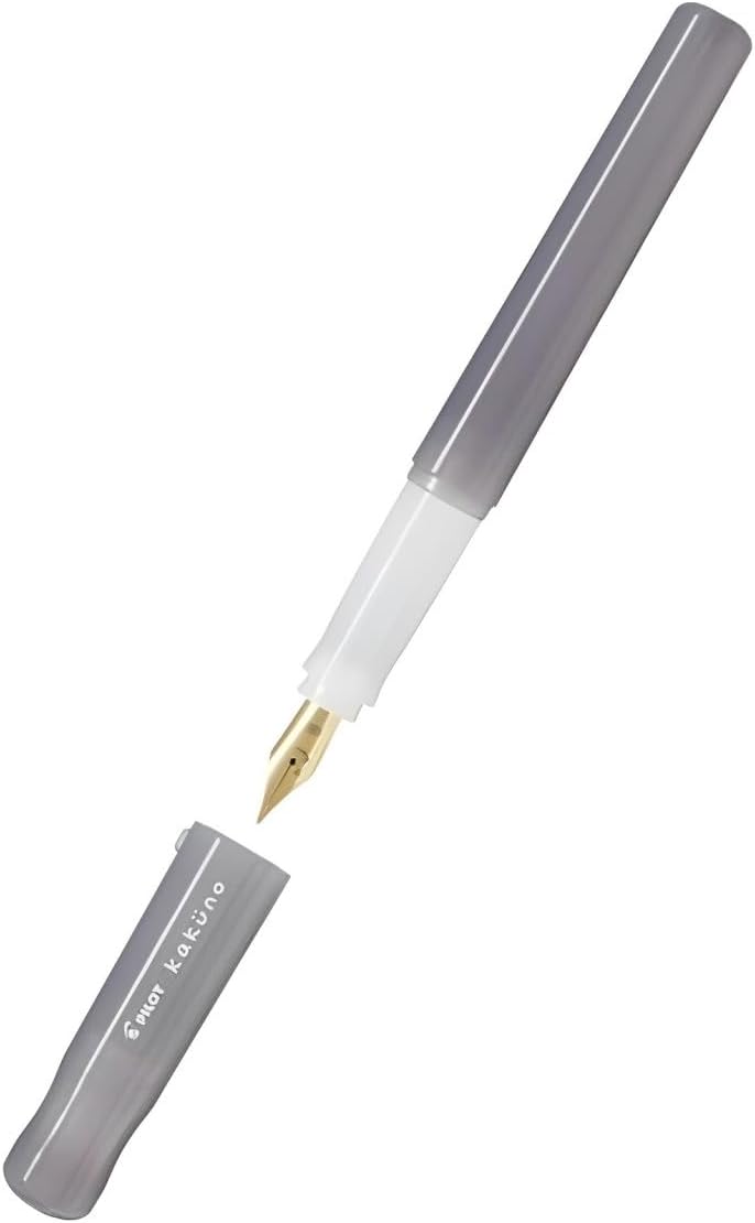 The Kakuno Fountain Pen Madoromi Color Series is a delightful blend of charm, functionality, and thoughtful design, perfect for both beginners and seasoned writers. Inspired by the concept of "Madoromi," meaning "peaceful and tranquil moments or a gentle, comfortable slumber," this series exudes a refined and calming aesthetic. The colorful transparent barrel elegantly reveals the ink inside, complemented by soothing pastel hues that create a serene and inviting writing experience.
Kakuno is a delightful,