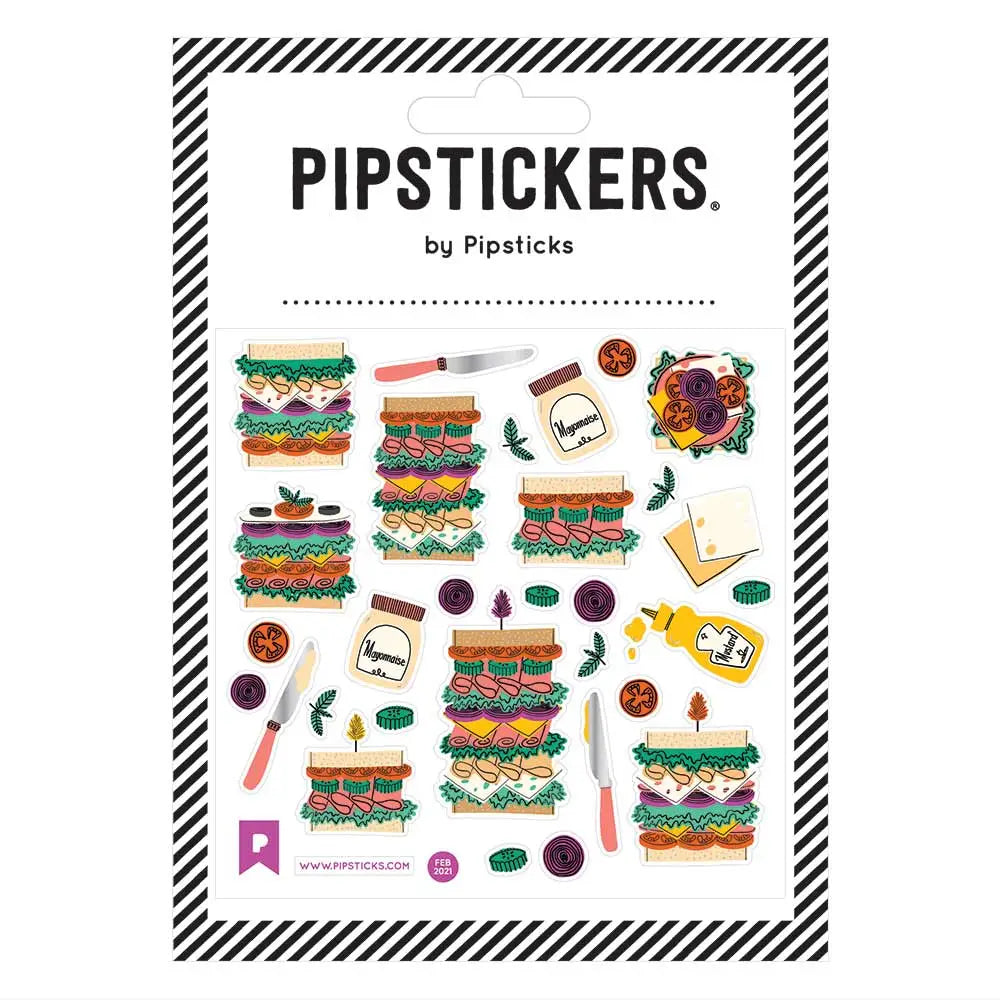 PipStickers are the PERFECT gift for the sticker lover in your life - even if it's you! These unique PVC designs with holographic gold foil accents come on a clear backing and cannot be found anywhere else.
Includes one 4'' x 4'' sheet of Stacking Up Nicely PipStickers and includes the Pipsticks manifesto.