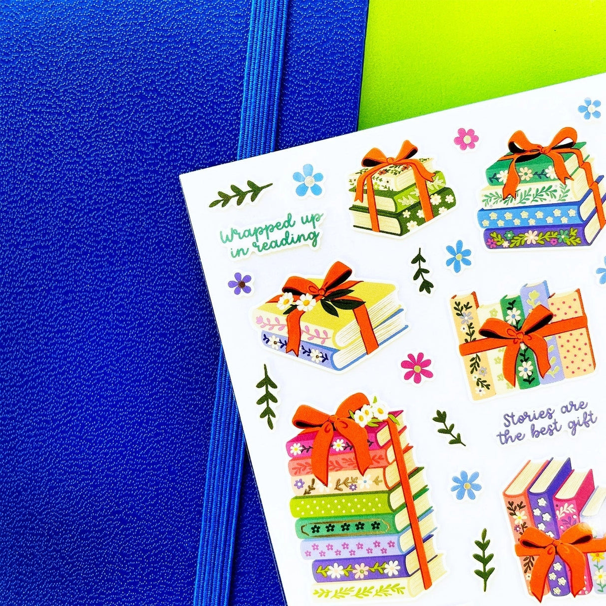 Pipsticks - Wrapped in Words Sticker Sheet
PipStickers are the PERFECT gift for the sticker lover in your life - even if it's you! These unique PVC designs with silver foil accents come on a clear backing and cannot be found anywhere else.
Includes one 4" x 4" sheet of Wrapped In Words PipStickers and includes the Pipsticks manifesto.