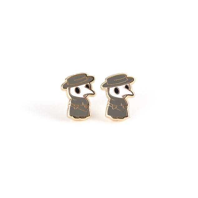 Plague Doctor Earrings