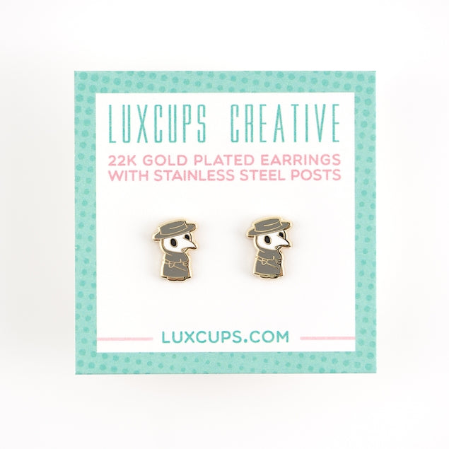 Plague Doctor Earrings
