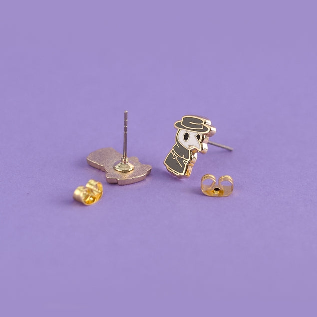 Plague Doctor Earrings