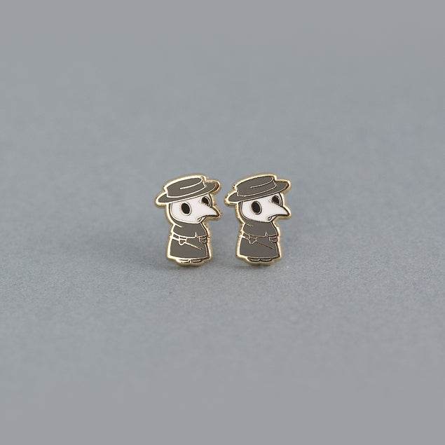 Plague Doctor Earrings