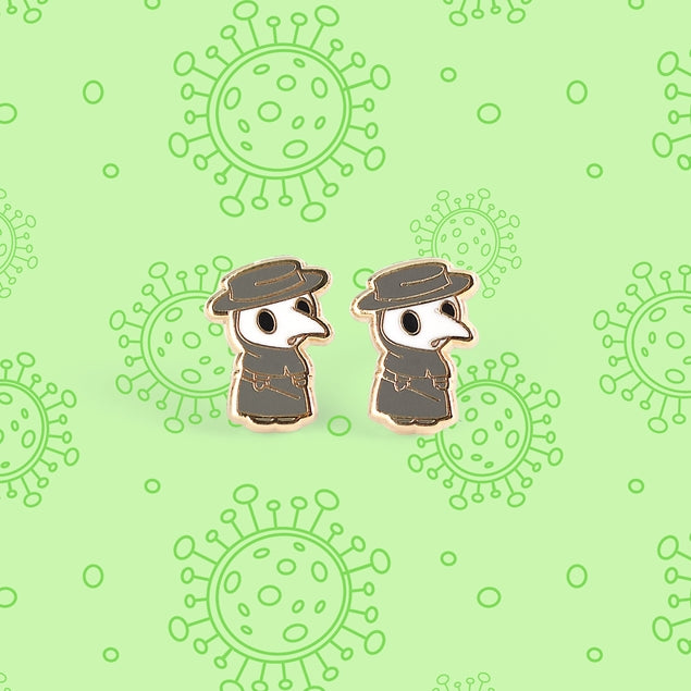 Plague Doctor Earrings