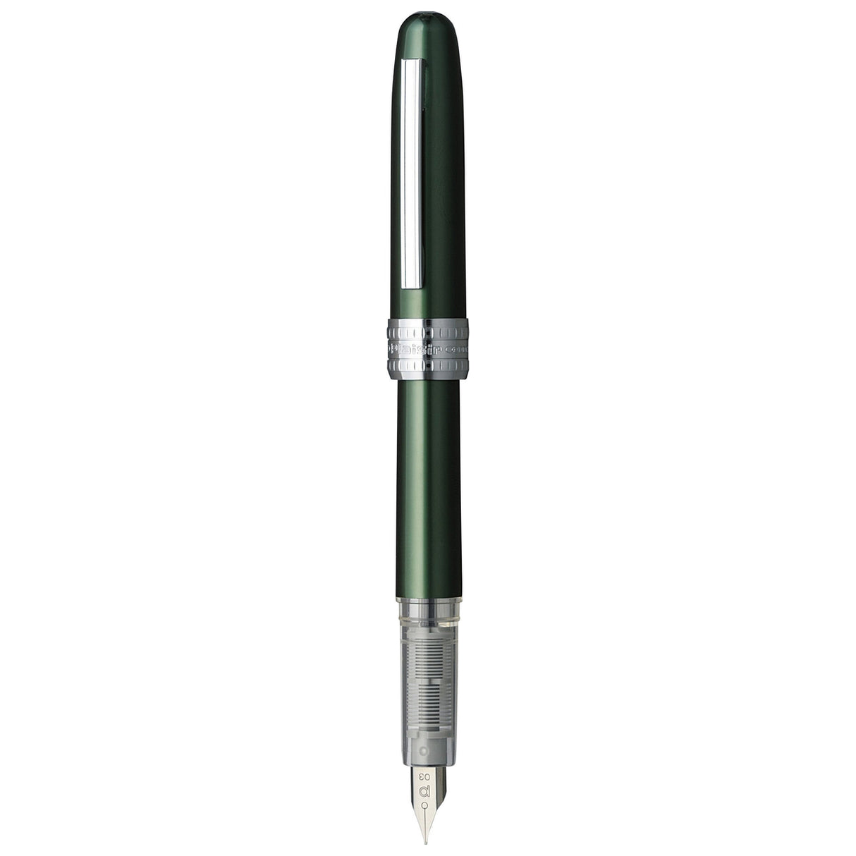 Platinum Plaisir Fountain Pen F Nib - Green