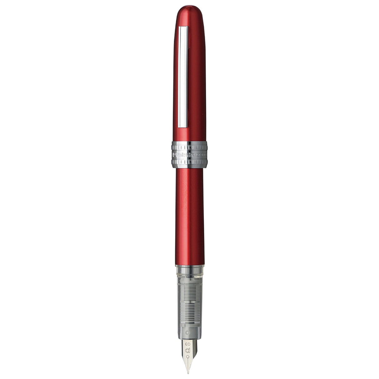 Platinum Plaisir Fountain Pen - Red