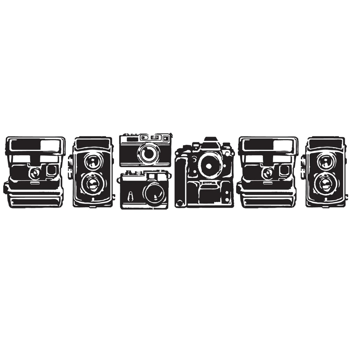 Black self-inking camera cartridge to fit into PLUS Decoration Roller Applicator. Uses a pigment and oil-based ink.