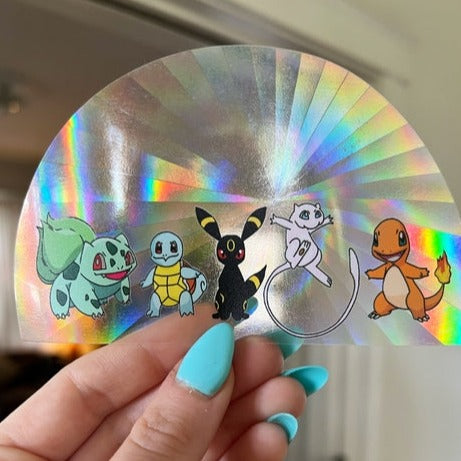 Decorative vinyl Bulbasaur Pokémon