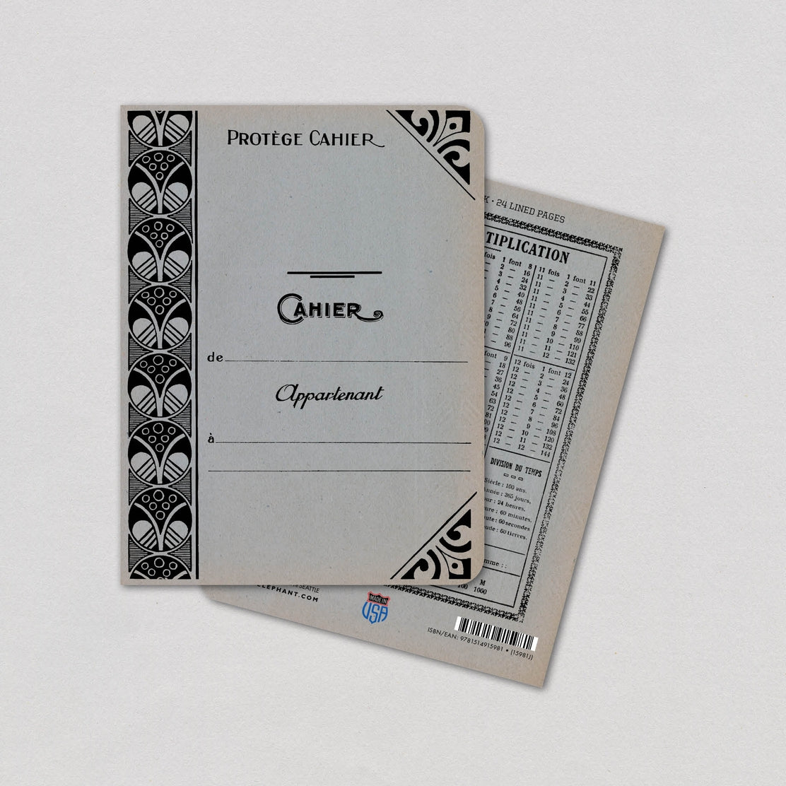 Protège French Notebook