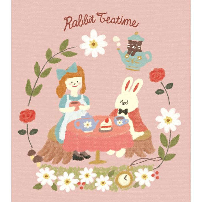 Rabbit Tea Party Memo Pad