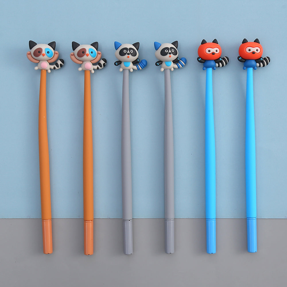 Raccoon Wiggle Gel Pen