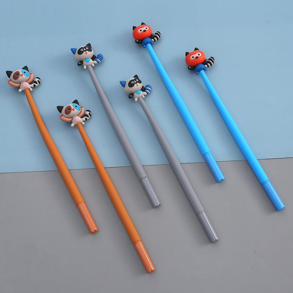 Raccoon Wiggle Gel Pen