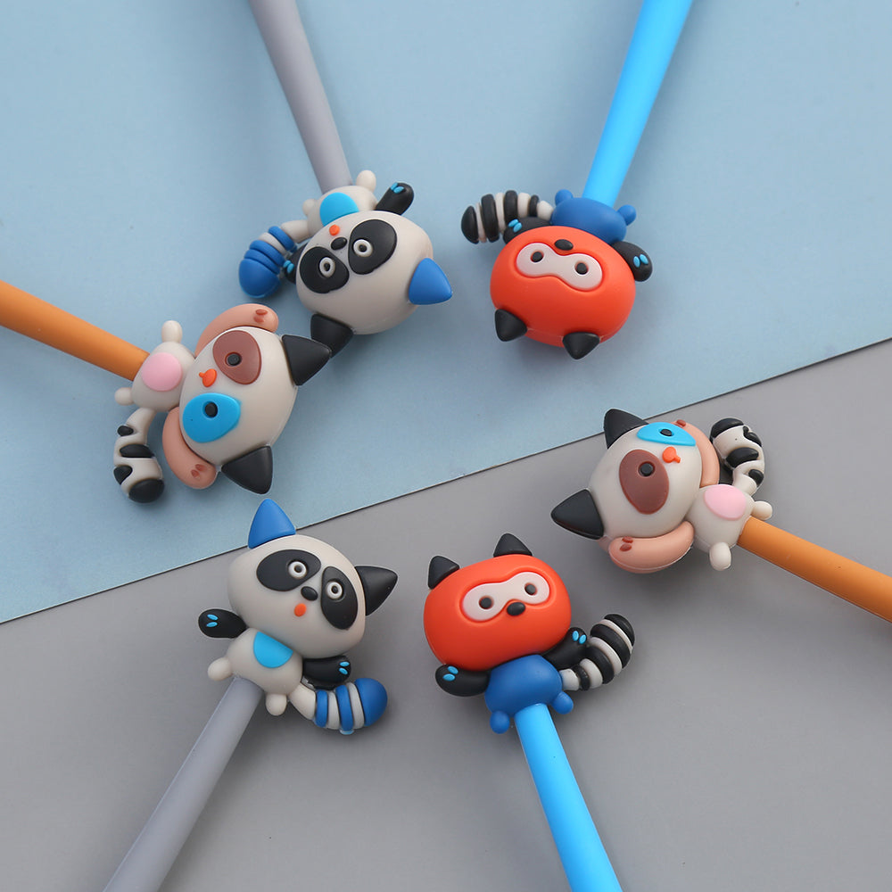 Raccoon Wiggle Gel Pen