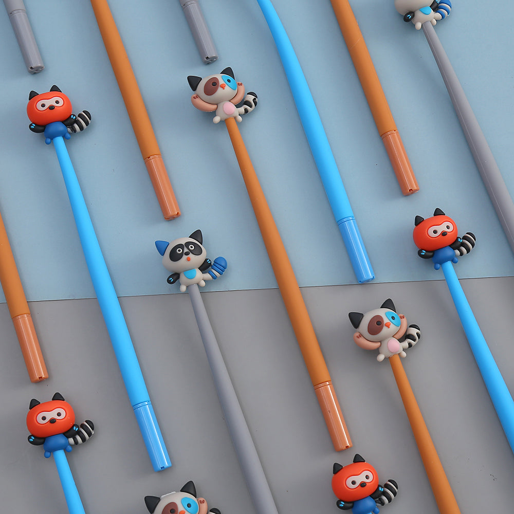 Raccoon Wiggle Gel Pen