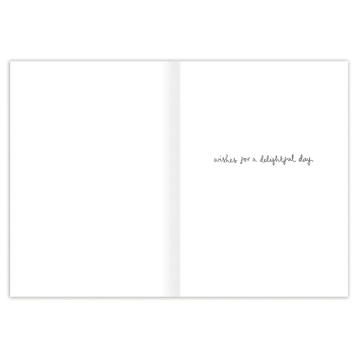 Raccoons Snacks Birthday Card
Inside verse: Wishes for a delightful day
• Illustrated by Louise Mulgrew
• Size: A6, 4.5" x 6.25"
• Paired with a Kraft envelope
• Printed in the USA on beautiful FSC-certified 10% post-consumer waste recycled paper.
About The Artist: Working with gouache and watercolor, Louise designs in her tiny studio in Brighton, England, inspired by her love of all animals, and passion for the natural world. Louise was named 2023 Artist of the Year by the USA Greeting Card Associa