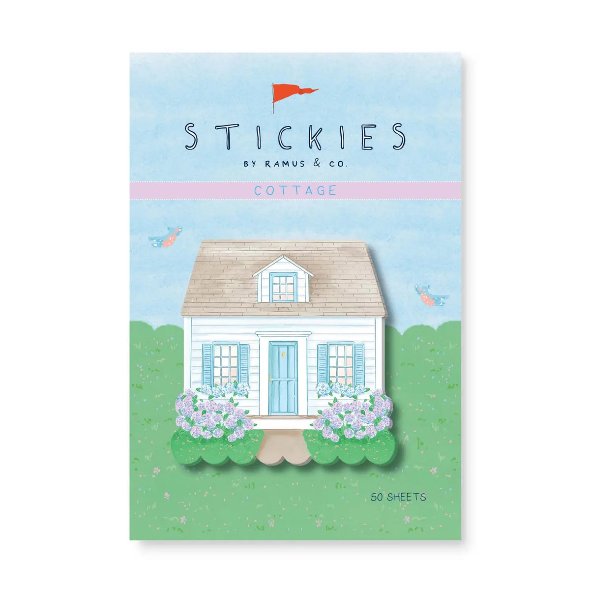 Ramus & Co. - Cottage Sticky Notes
Brighten up your everyday life with Ramus & Co. Stickies!
These 3 x 3.85 sticky notes are great for capturing fleeting thoughts and jotting down long confirmation numbers.
Stylish, functional and guaranteed to make you smile.
A fun gift and a personal stationery must!
3" x 3.85” Sticky Notes
Die Cut Shapes
50 Sheets
4.5” x 6” Backing Card
Imported
By Ramus & Co.