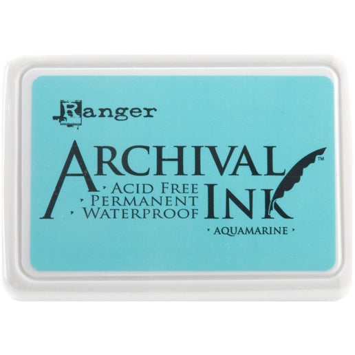 Ranger Archival Ink Pad - Aquamarine