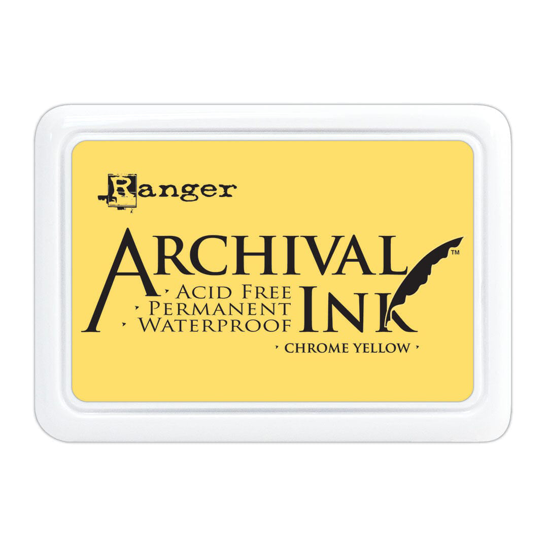 Ranger Archival Ink Pad - Chrome Yellow