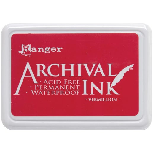 Ranger Archival Ink Pad - Vermillion