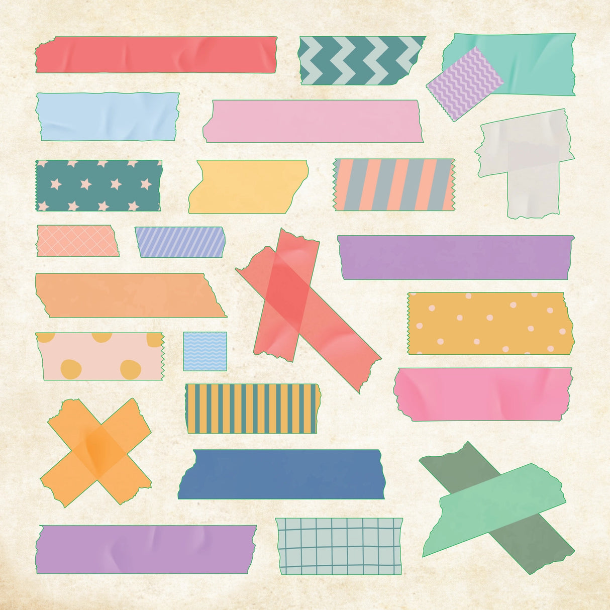 An awesome variety of newspaper and magazine typography looks. So many subjects, sizes, and styles to choose from! Durable stickers feature a high-quality finish. Perfect for collaging, enhancing your scrapbook or journal, or adding personality to your planner!