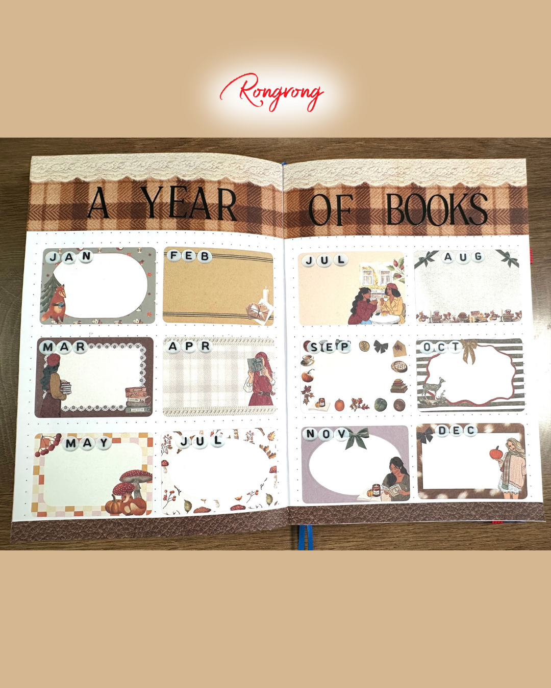 Read More in 2027 - Create Your 2027 Reading Journal by Rongrong x Lisa
