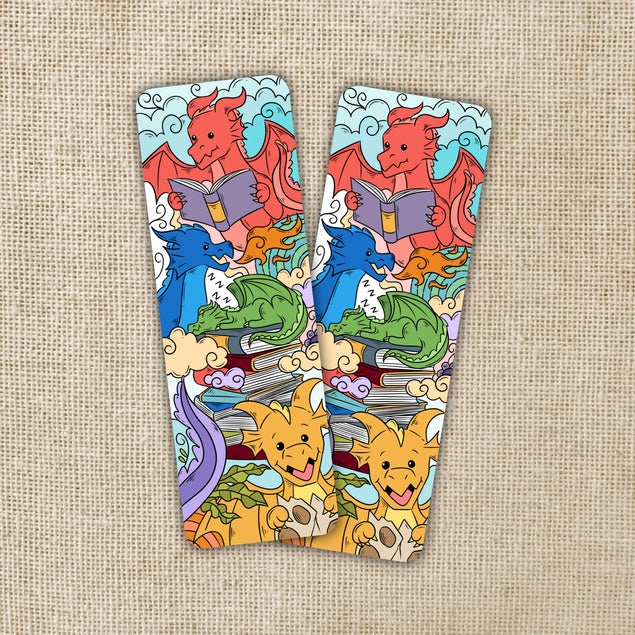 Marcador de pila de dragón de lectura