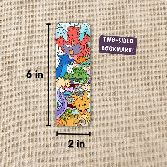 Marcador de pila de dragón de lectura