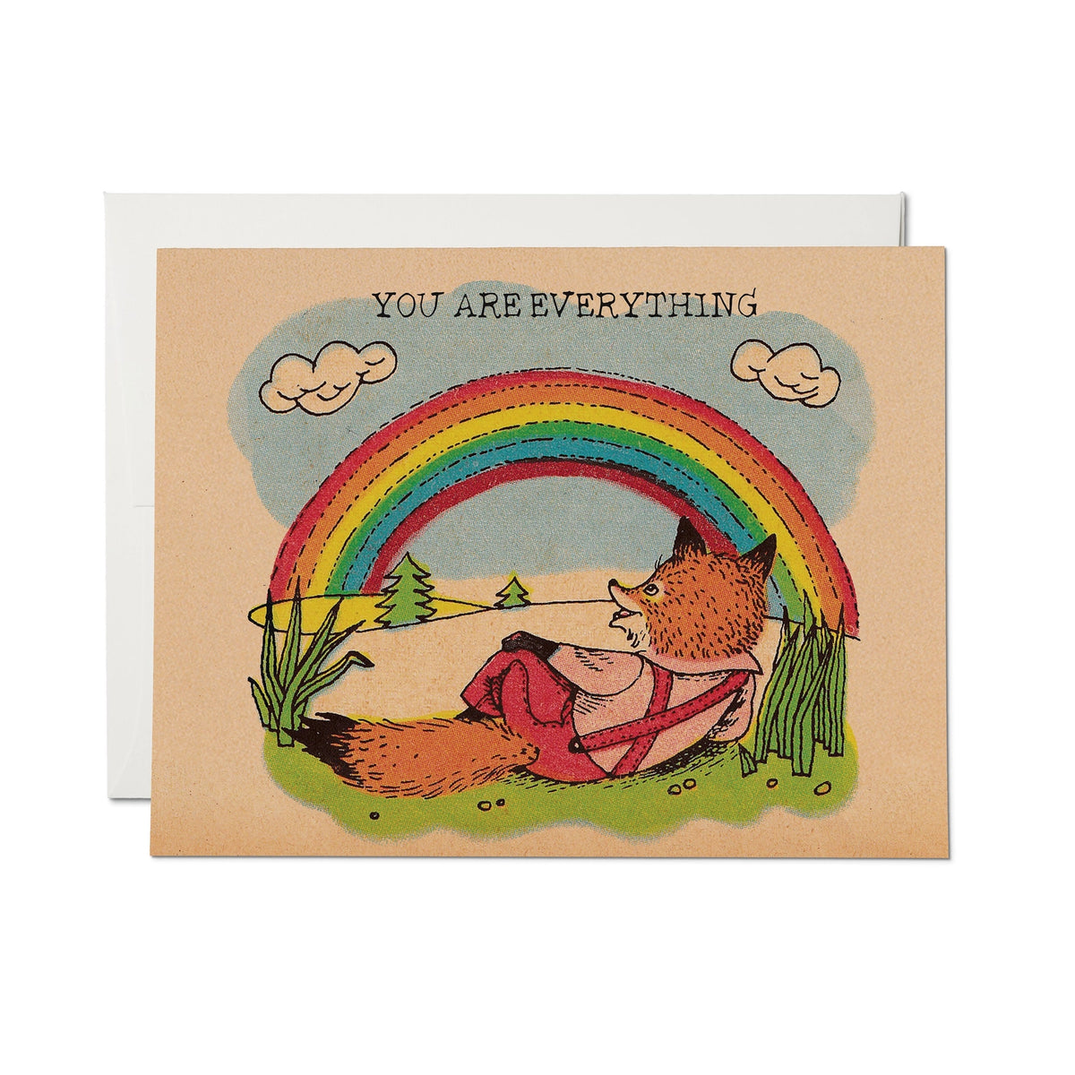 Red Cap Cards - You Are Everything Greeting Card
Illustrated by Richard Scarry
A2 - 4.25 x 5.5 inch