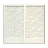 TRAVELER'S Notebook Refill 2024 Monthly (Regular Size)