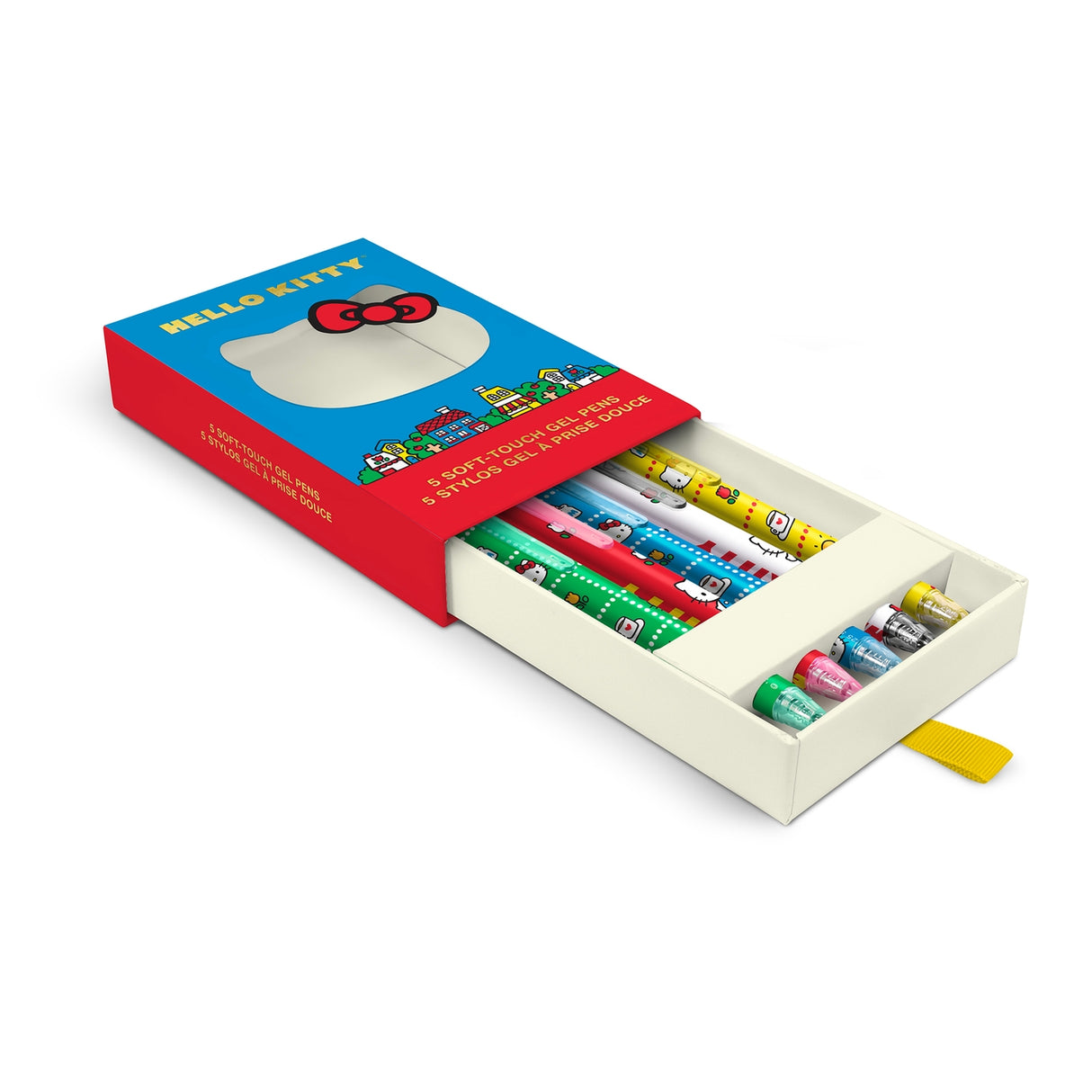 Retro Hello Kitty Soft-Touch Gel Pen Set