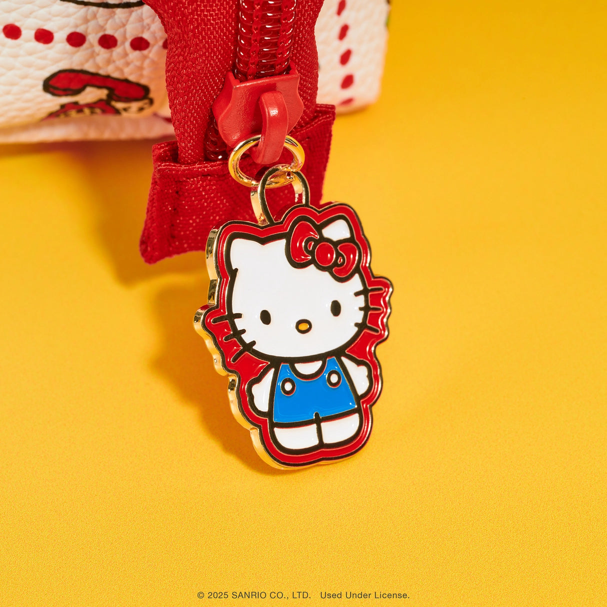 Meet your new favorite stationery essential! Featuring a vibrant, retro-inspired Hello Kitty pattern, this perfectly sized pouch is the ideal home for your pens, pencils, and any other small stationery items. The smooth-glide zipper keeps everything secure, but the true showstopper is the irresistible Hello Kitty-shaped zipper charm! Whether you’re a student, a Hello Kitty fan, or just looking to add a touch of fun to your organization, this pouch is a total game-changer.
© 2025 SANRIO CO., LTD. Used